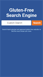 Mobile Screenshot of glutenfreesearchengine.com